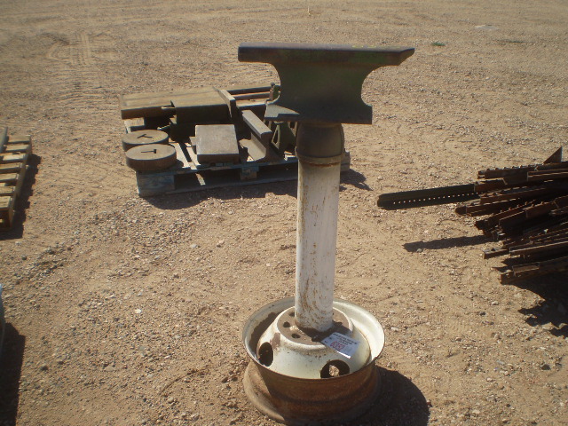 Anvil on stand
